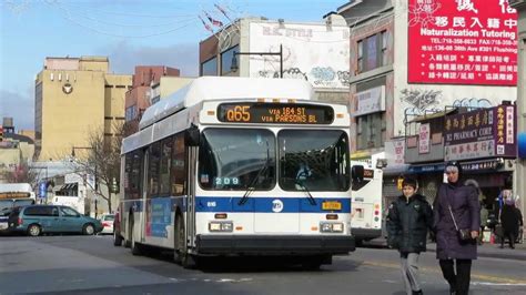 TIP: Enter an intersection, bus route or bus stop code. Route: Q65 Jamaica - Flushing - College Point ... Q65 to JAMAICA LIRR STA-AIRTRAIN via 164 ST. 110 ST/14 AV ... 